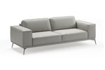 Soho - Contemporary Italian Light Grey Leather Sofa by VIG Furniture - View 1