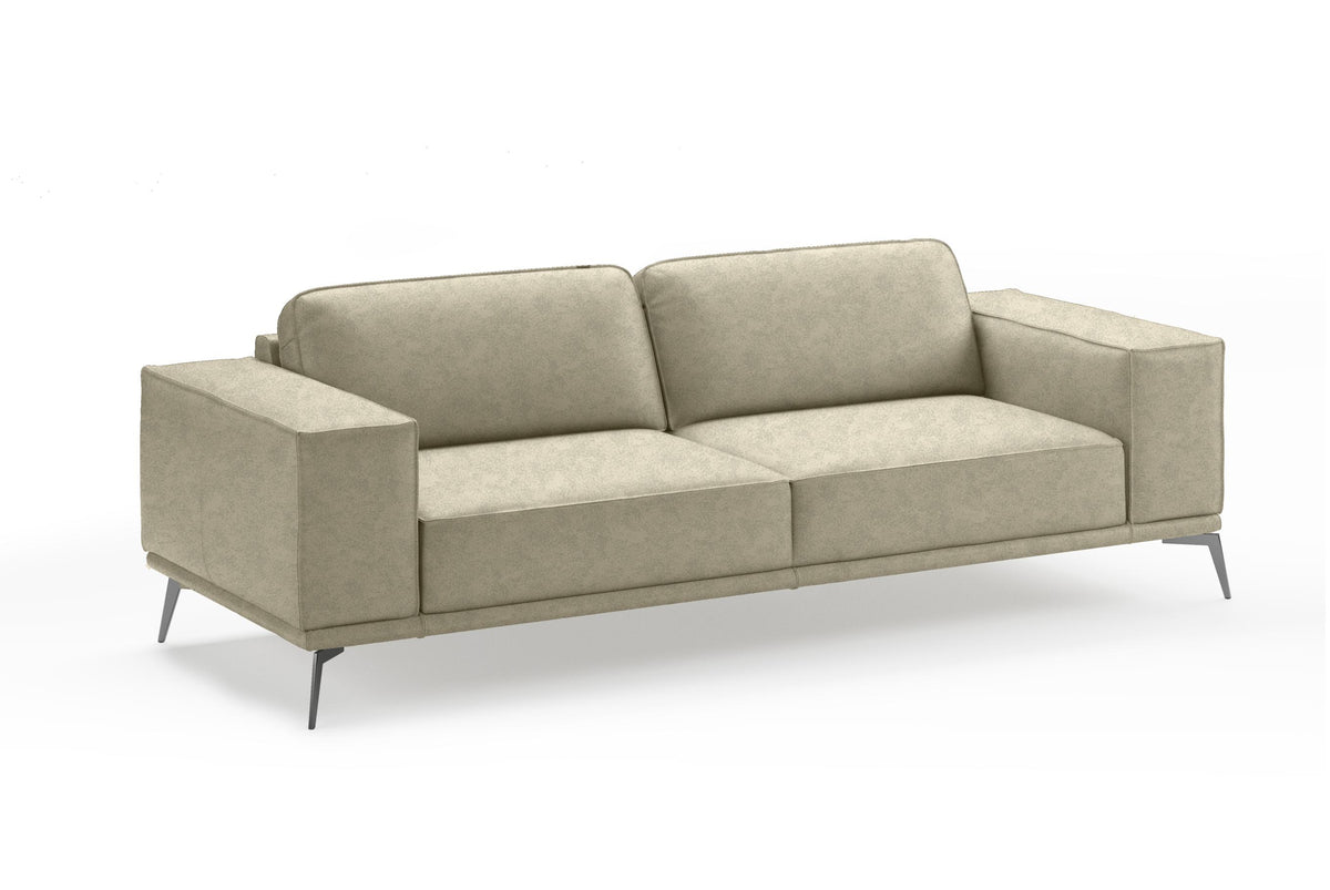 Soho - Italian Grey Maya Cloud Leather Sofa by VIG Furniture - View 1