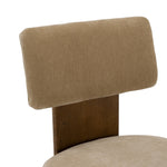 Solis - Modern Tan Fabric + Walnut Dining Chair (Set of 2) by VIG Furniture - View 5