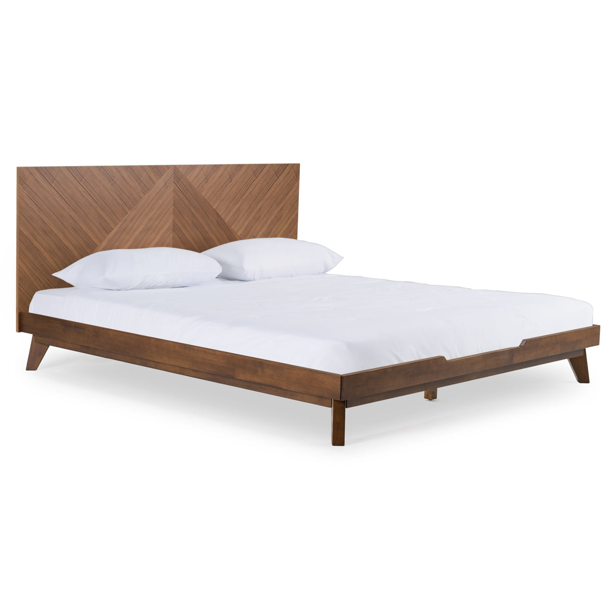 Soren - Modern Walnut Bed by VIG Furniture - View 5