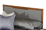 Soria Mid-Century Grey & Walnut Bed by VIG Furniture - View 4