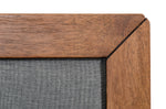 Soria Mid-Century Grey & Walnut Bed by VIG Furniture - View 5