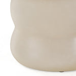 Sosso - Modern Beige Round Fiberform Dining Table by VIG Furniture - View 4