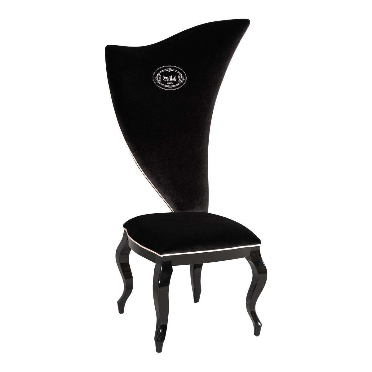 Sovereign - Transitional Black Fabric Chair (Set of 2) by VIG Furniture - View 1