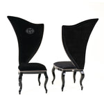 Sovereign - Transitional Black Fabric Chair (Set of 2) by VIG Furniture - View 3