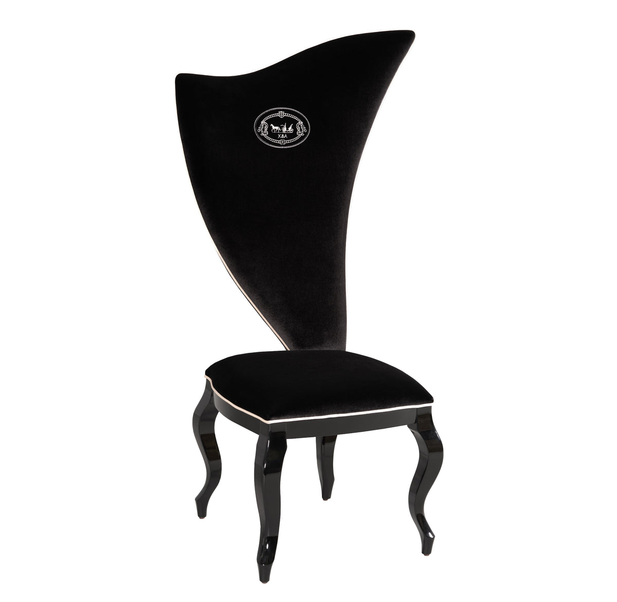 Sovereign - Transitional Black Fabric Chair (Set of 2) by VIG Furniture - View 4