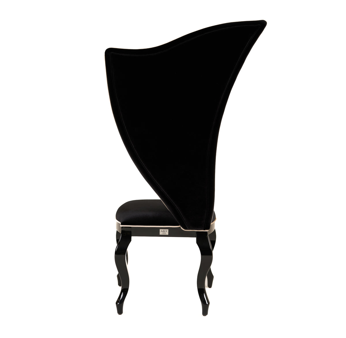 Sovereign - Transitional Black Fabric Chair (Set of 2) by VIG Furniture - View 6