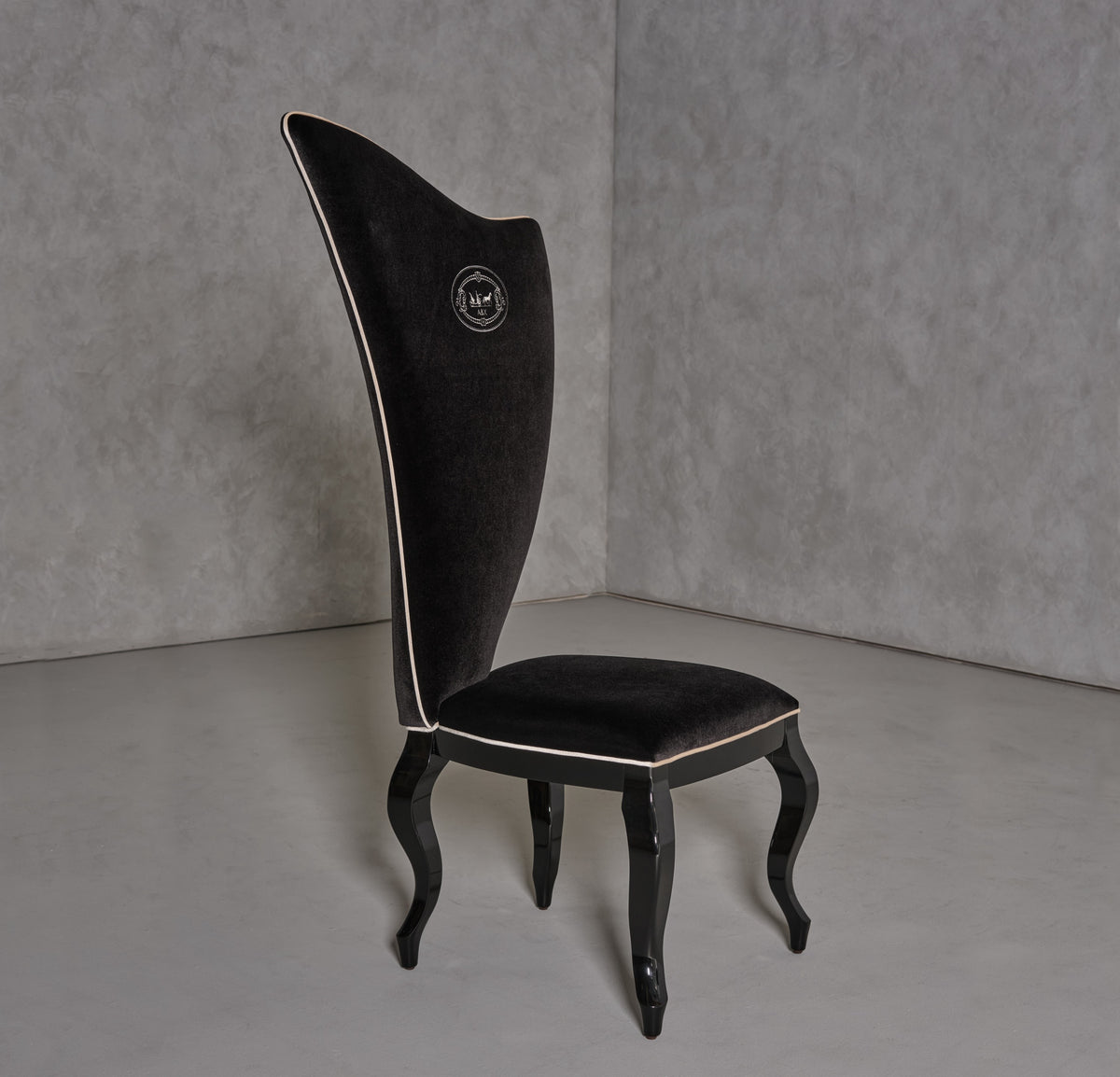 Sovereign - Transitional Black Fabric Chair (Set of 2) by VIG Furniture - View 8