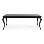 Sovereign Transitional Black Crocodile Dining Table w/ Black Gloss Legs by VIG Furniture - View 1