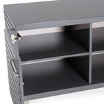 Splendor - Grey High Gloss Slatted Buffet by VIG Furniture - View 7