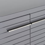 Splendor - Grey High Gloss Slatted Buffet by VIG Furniture - View 8