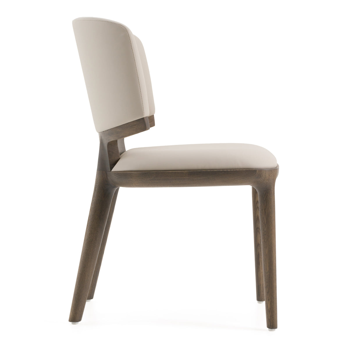 Stanley Contemporary Grey Leatherette and Grey Ash Dining Chair (Set of 2) by VIG Furniture - View 7