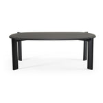Steven - Modern Black Oval Dining Table by VIG Furniture - View 2