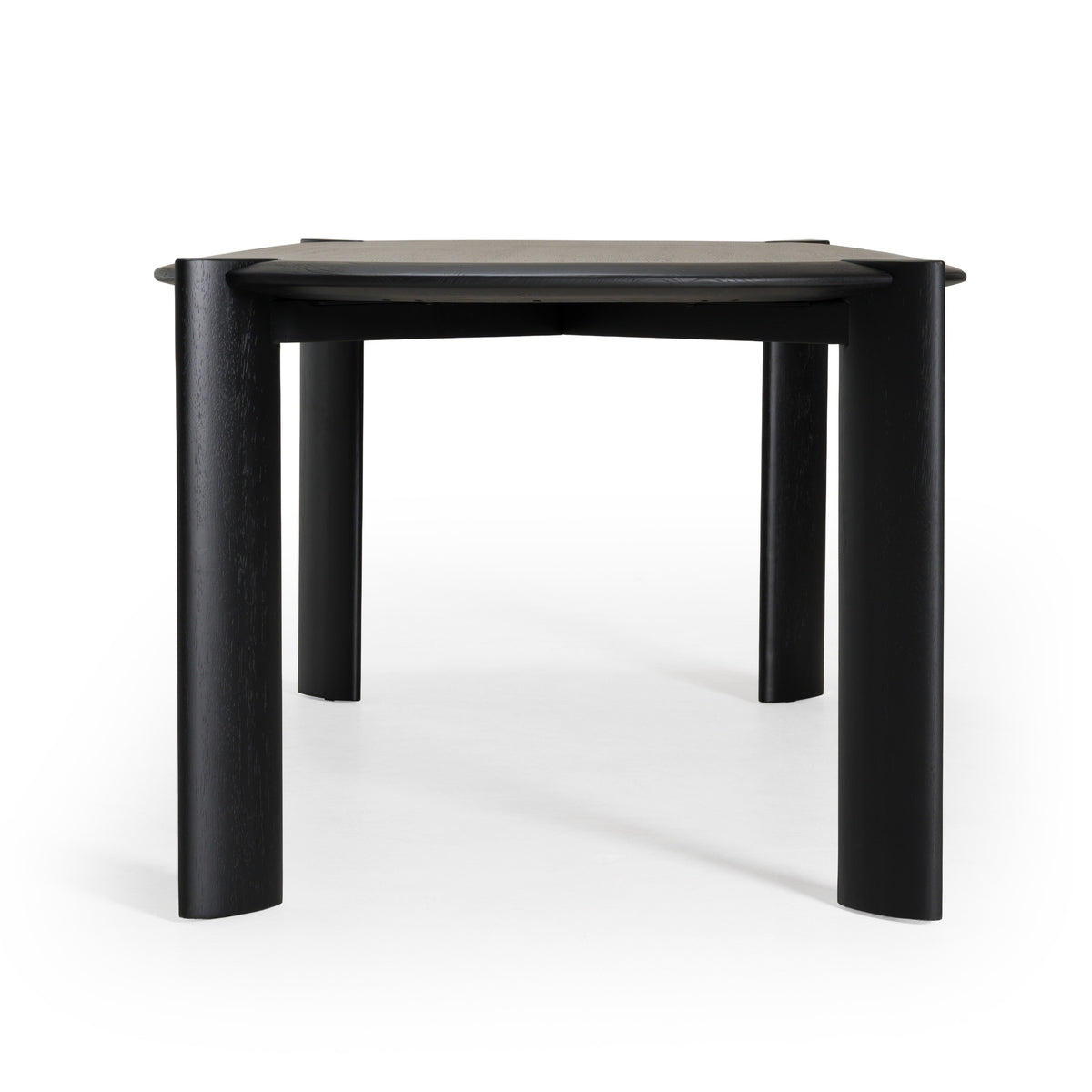 Steven - Modern Black Oval Dining Table by VIG Furniture - View 3