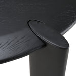 Steven - Modern Black Oval Dining Table by VIG Furniture - View 5