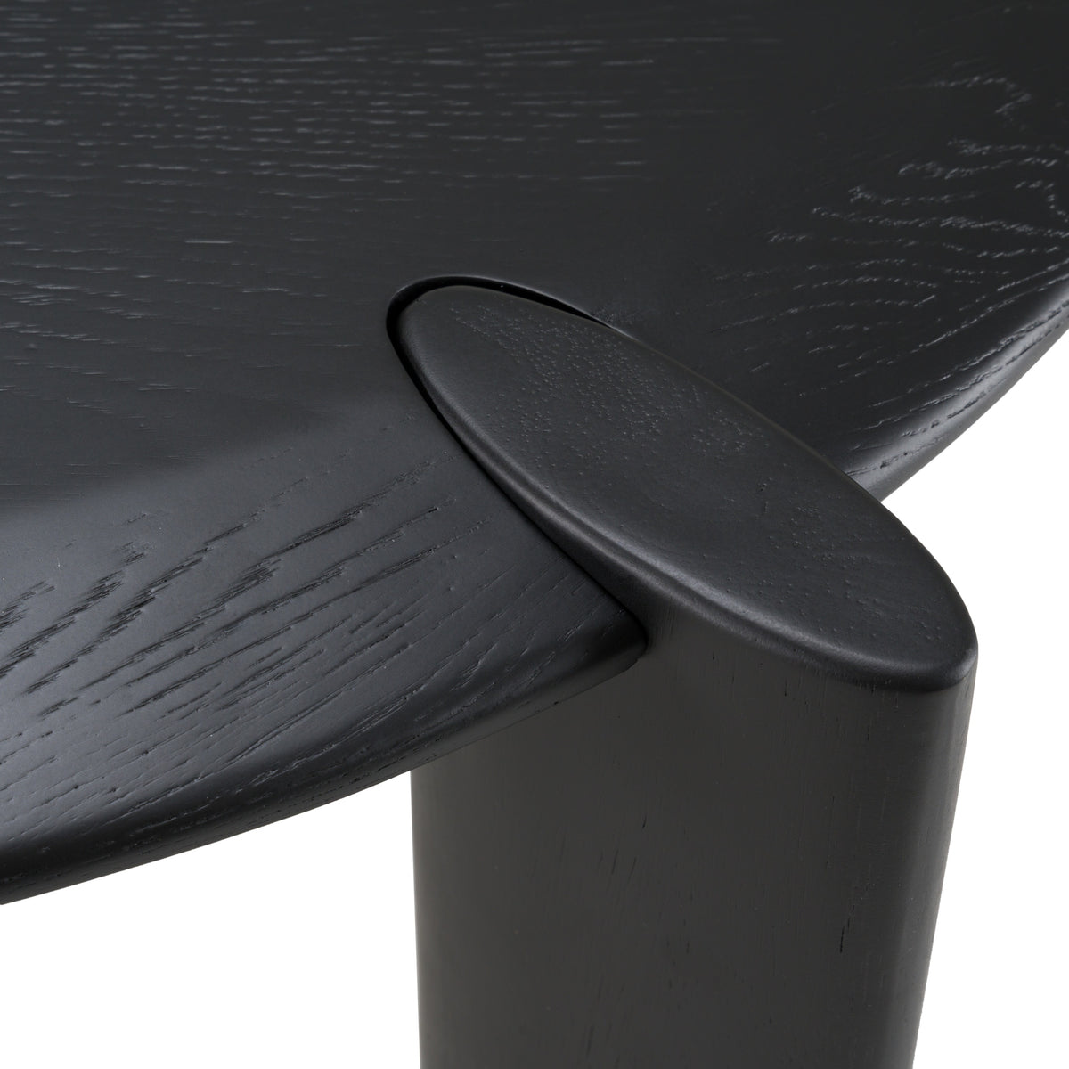 Steven - Modern Black Oval Dining Table by VIG Furniture - View 5