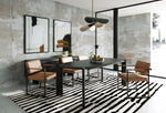 Steven - Modern Black Oval Dining Table by VIG Furniture - View 6