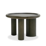 Strauss - Contemporary Brown Ash Round Nesting Table Set by VIG Furniture - View 4