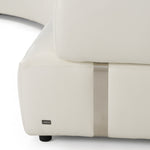 Stuart - Contemporary White Leather Left Facing Chaise Sectional Sofa by VIG Furniture - View 10