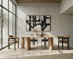 Summit - Modern 118" Natural Ash Dining Table by VIG Furniture - View 7