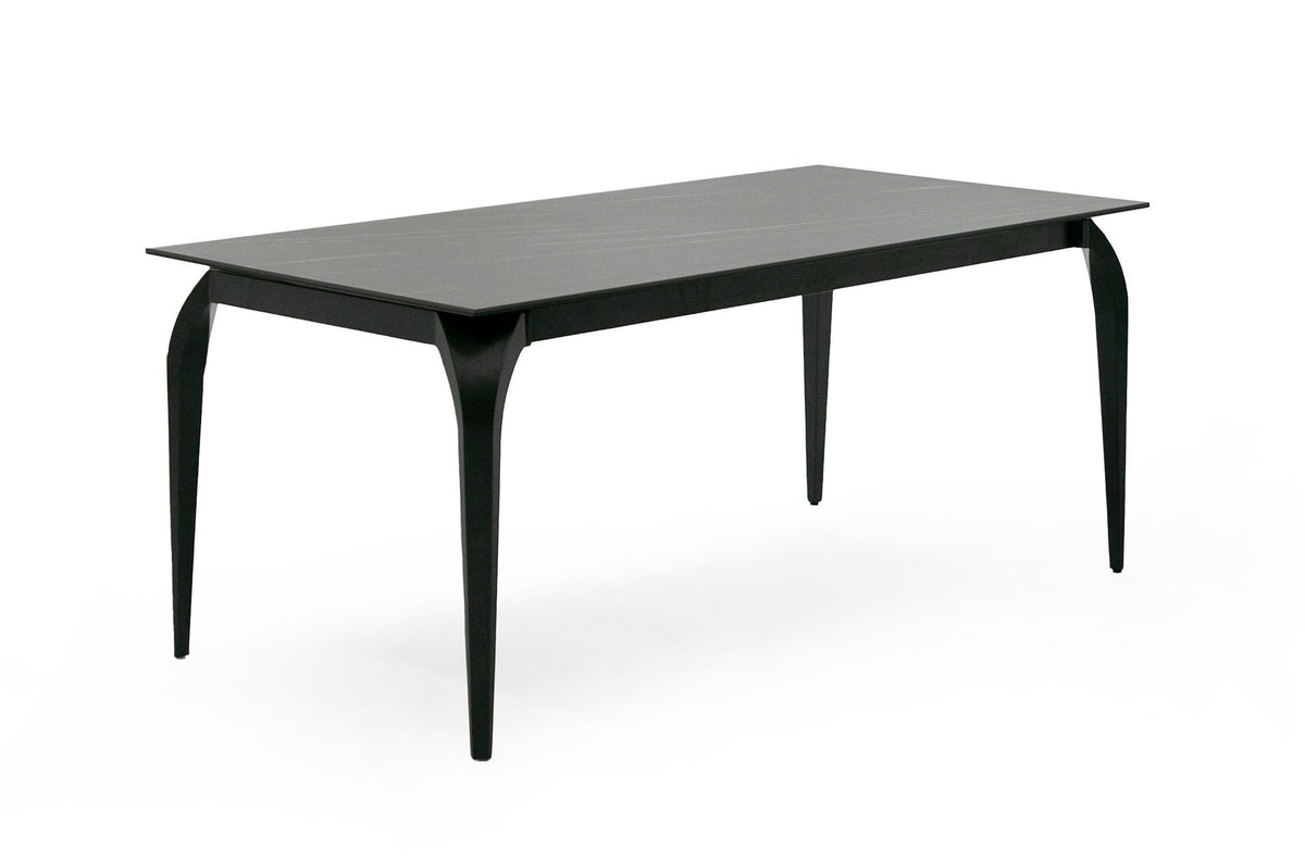 Suri - Modern Black Ceramic Extendable 71"/94.5" Dining Table by VIG Furniture - View 9