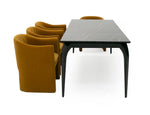 Suri - Modern Black Ceramic Extendable 71"/94.5" Dining Table by VIG Furniture - View 4