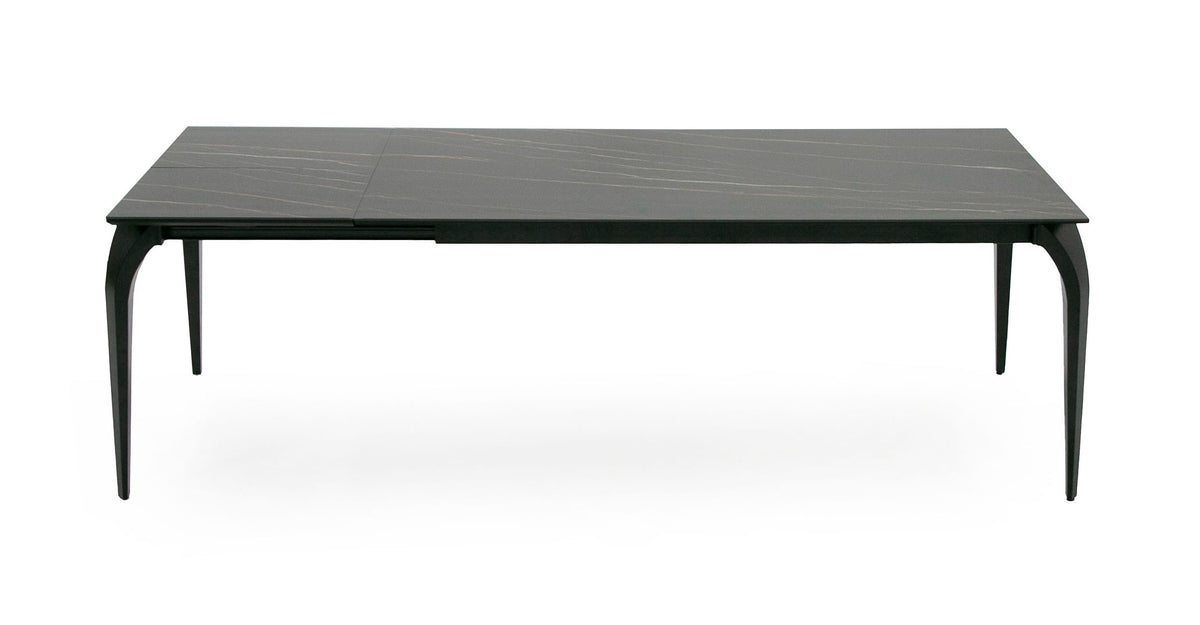 Suri - Modern Black Ceramic Extendable 71"/94.5" Dining Table by VIG Furniture - View 5
