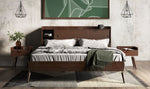 Sutton - Queen Mid-Century Elisa Acacia Wood Bed by VIG Furniture - View 8