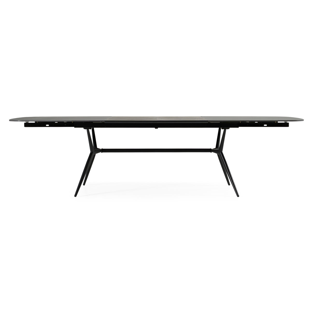 Suzie - Modern Ceramic + Black Ash Extendable Dining Table by VIG Furniture - View 3