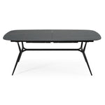 Suzie - Modern Ceramic + Black Ash Extendable Dining Table by VIG Furniture - View 4