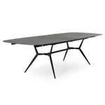 Suzie - Modern Ceramic + Black Ash Extendable Dining Table by VIG Furniture - View 2