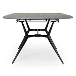 Suzie - Modern Ceramic + Black Ash Extendable Dining Table by VIG Furniture - View 5
