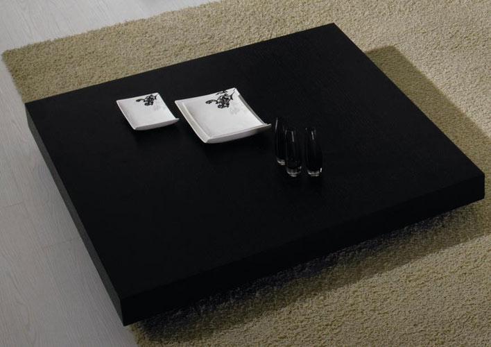 T35 - Modern Black Genuine Leather Sectional Sofa with Light by VIG Furniture - View 5