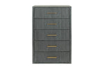 Manchester- Contemporary Dark Grey Chest by VIG Furniture - View 1
