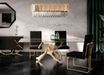 Legend Modern Glass & Gold Dining Table by VIG Furniture - View 15