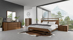 Berlin - Modern Walnut Bed by VIG Furniture - View 4