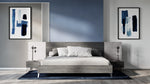 Bronx Italian Modern Faux Concrete & Grey Bed by VIG Furniture - View 7