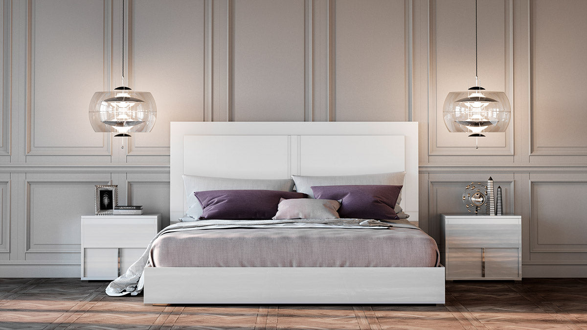 Nicla Italian Modern White Bed by VIG Furniture - View 7