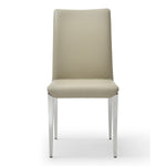 Taryn - Modern Light Grey + Stainless Steel Dining Chair (Set of 2) by VIG Furniture - View 8