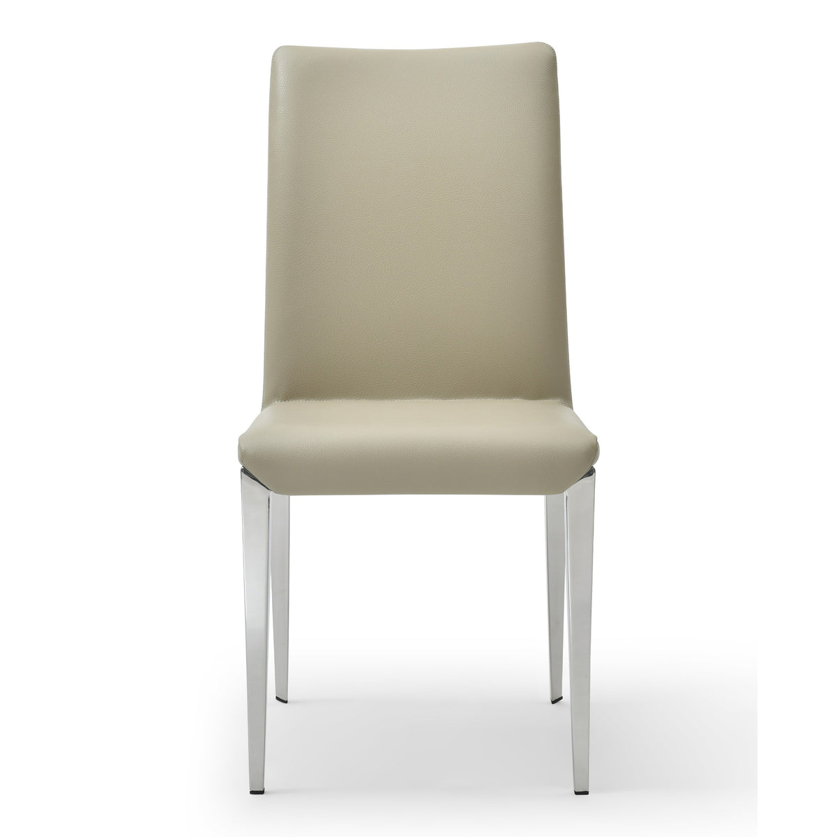 Taryn - Modern Light Grey + Stainless Steel Dining Chair (Set of 2) by VIG Furniture - View 8