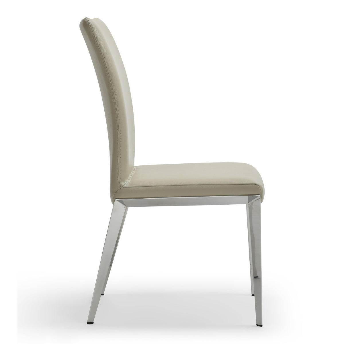 Taryn - Modern Light Grey + Stainless Steel Dining Chair (Set of 2) by VIG Furniture - View 9
