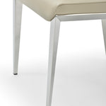 Taryn - Modern Light Grey + Stainless Steel Dining Chair (Set of 2) by VIG Furniture - View 11