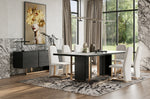 Tasha - Modern Black Ash + Brushed Gold Buffet by VIG Furniture - View 3