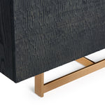 Tasha - Modern Black Ash + Brushed Gold Buffet by VIG Furniture - View 12