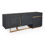 Tasha - Modern Black Ash + Brushed Gold Buffet by VIG Furniture - View 4