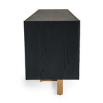 Tasha - Modern Black Ash + Brushed Gold Buffet by VIG Furniture - View 5