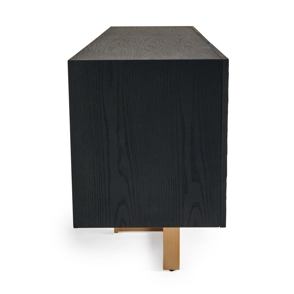 Tasha - Modern Black Ash + Brushed Gold Buffet by VIG Furniture - View 5
