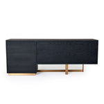 Tasha - Modern Black Ash + Brushed Gold Buffet by VIG Furniture - View 6