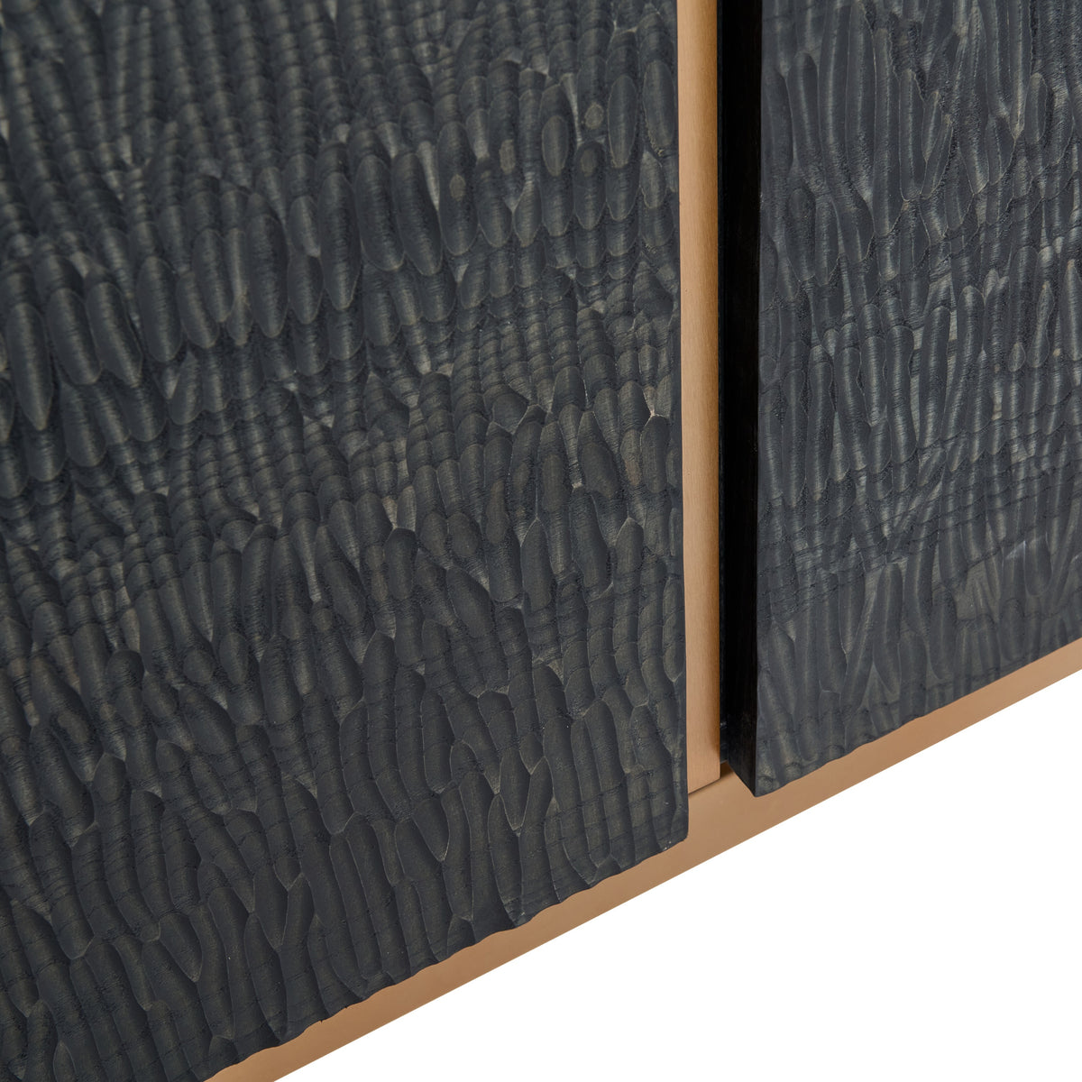 Tasha - Modern Black Ash + Brushed Gold Buffet by VIG Furniture - View 10