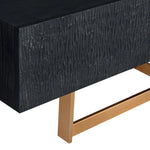 Tasha - Modern Black Ash + Brushed Gold TV Stand by VIG Furniture - View 12